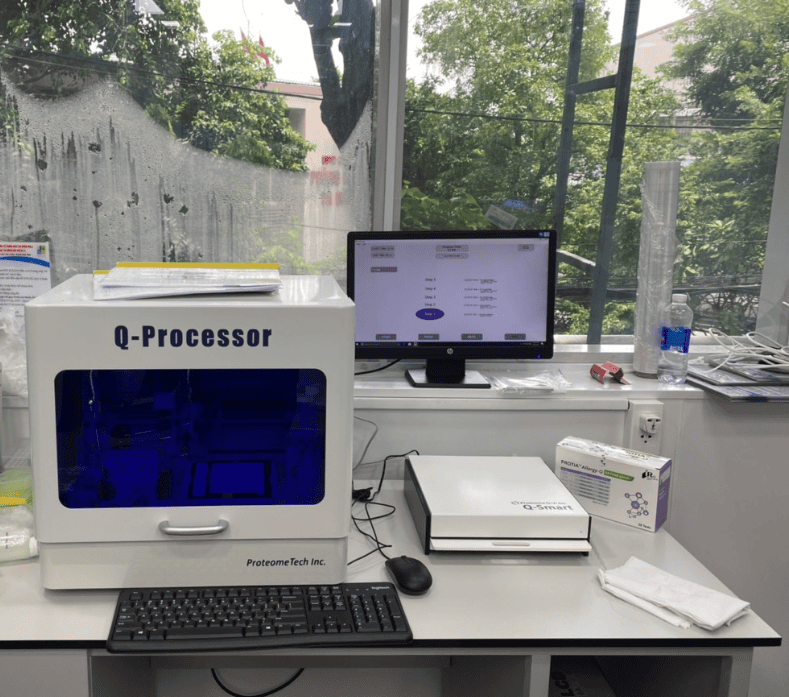 Máy xét nghiệm dị ứng bán tự động